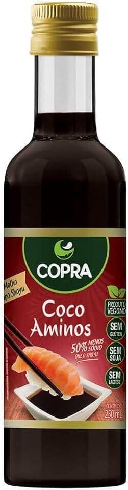 Molho Tipo Shoyu Coco Aminos Copra 250ml