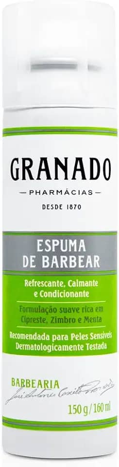 Granado Espuma De Barbear, 160ml