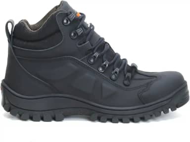 Bota Adventure Trilha Couro Legítimo Palmilha Gel Anatômica 1901 com CA Preto