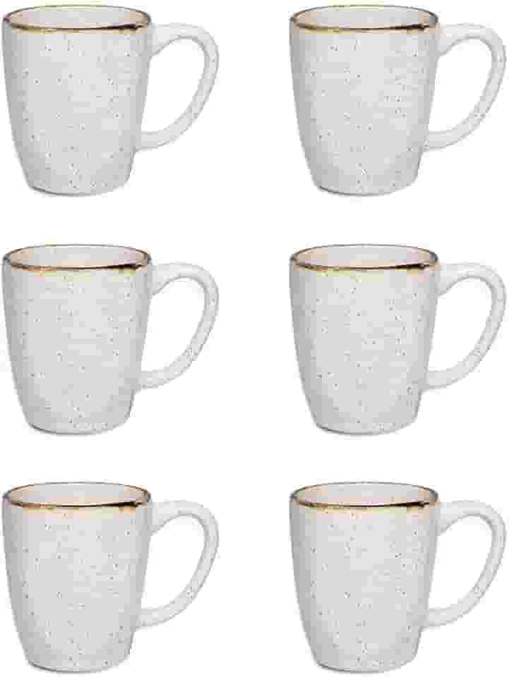 Conjunto de 6 Canecas, Oxford, 260ml Ryo Maresias