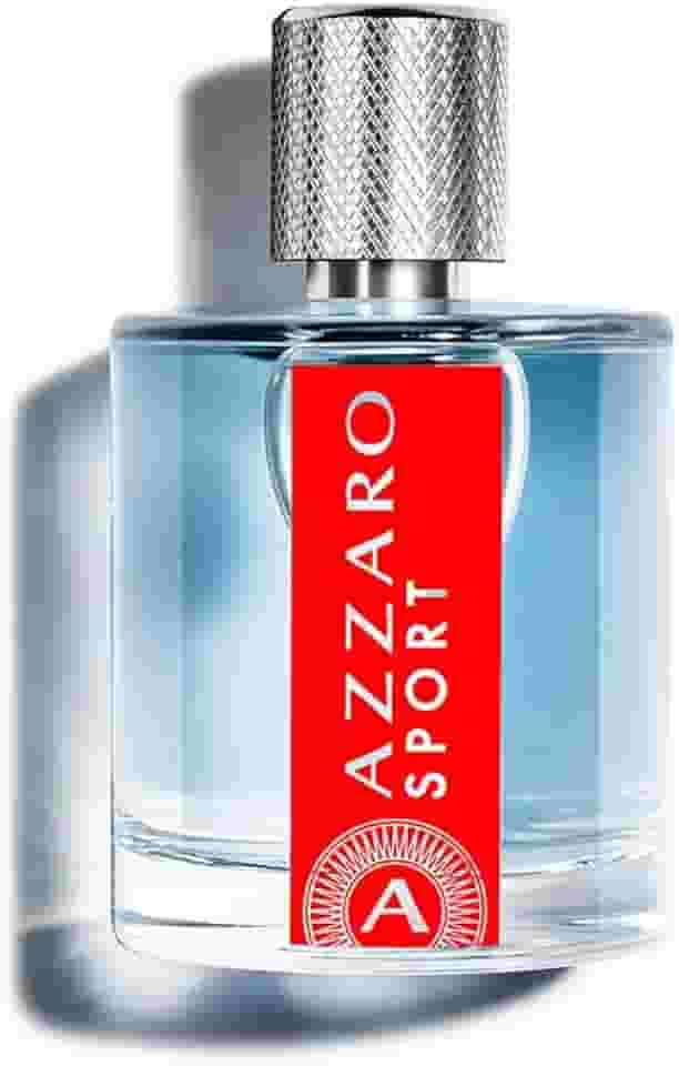 Azzaro Sport, Perfume Masculino Eau de Toilette, Fragrância Cítrica Aromática Fresca com Notas de Bergamota e Gengibre, Média Fixação e Projeção, 100ml