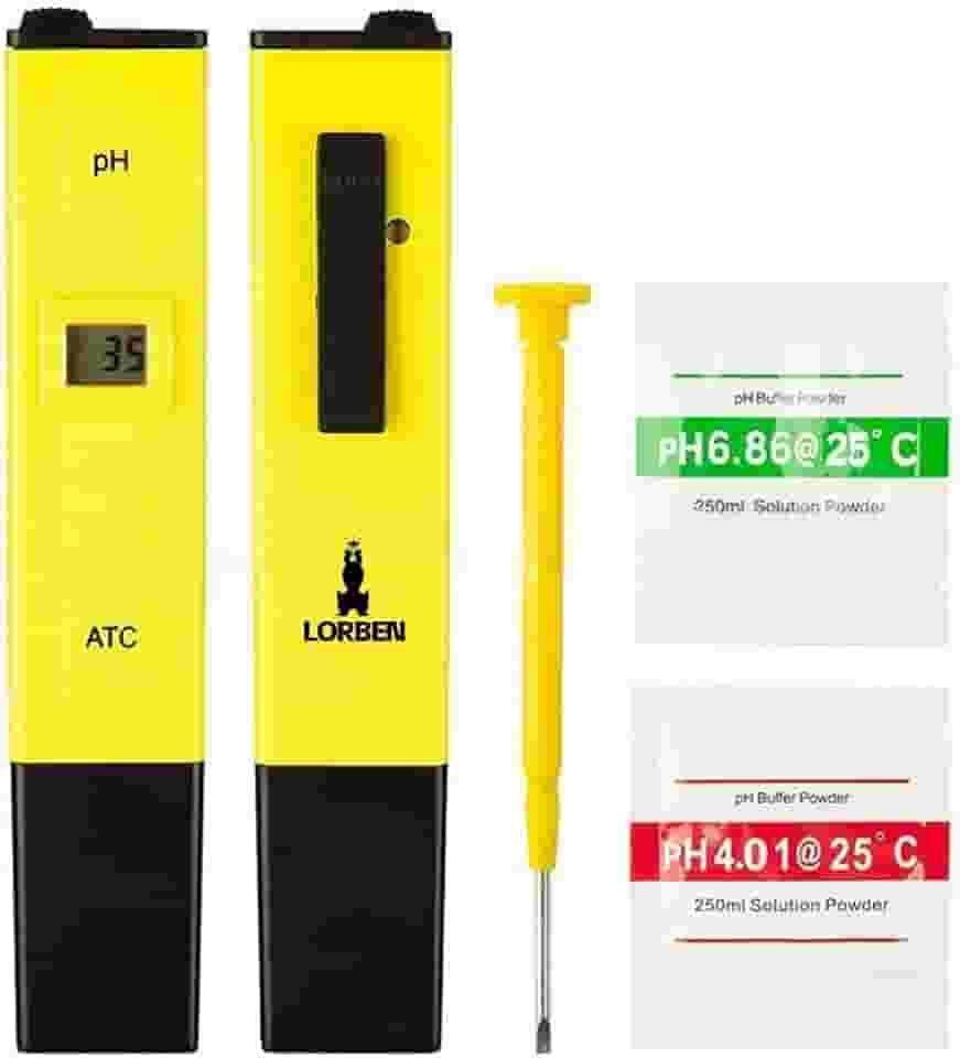 Medidor Ph Portátil Água Digital Piscina Aquário Cloro GT933 - Lorben