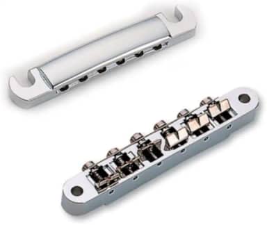 Ponte Cavalete Cromada para Guitarra Les Paul - DOLPHIN 1389