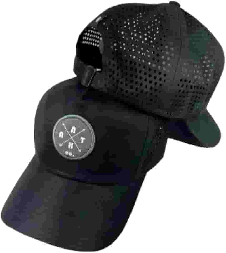 Boné Anth Co Aba Curva Furadinho Premium Original Preto