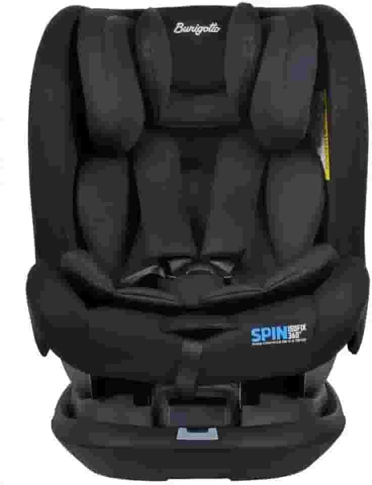 Cadeira Spin Isofix 360 graus de 0 a 36 Kg Black - Burigotto