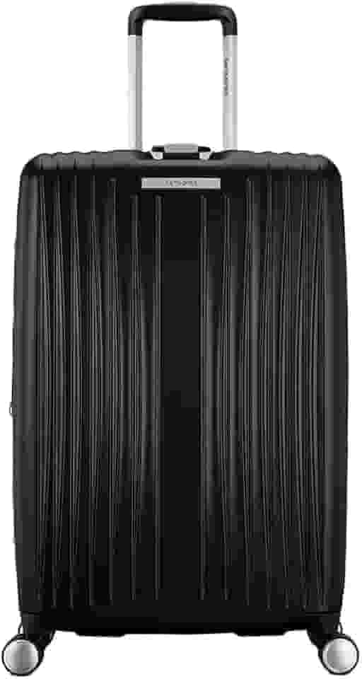 Mala de Viagem Quartz Preta Média Expansível