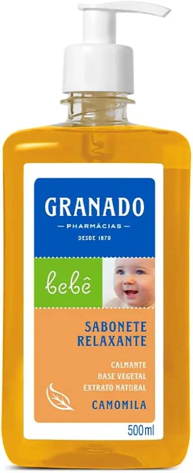 Granado Sabonete Líquido Bebê, Camomila, 500ml