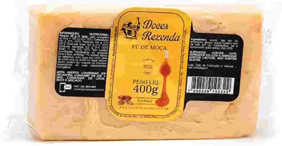 Pé de Moleque com Leite Condensado - Pé de Moça 400g - Rezenda