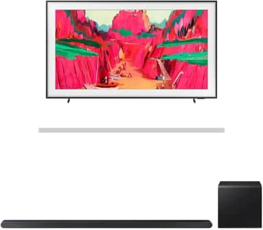 Combo Samsung Vision AI TV 65' The Frame Pro 4K LS03FW + Soundbar Samsung HW-S800D