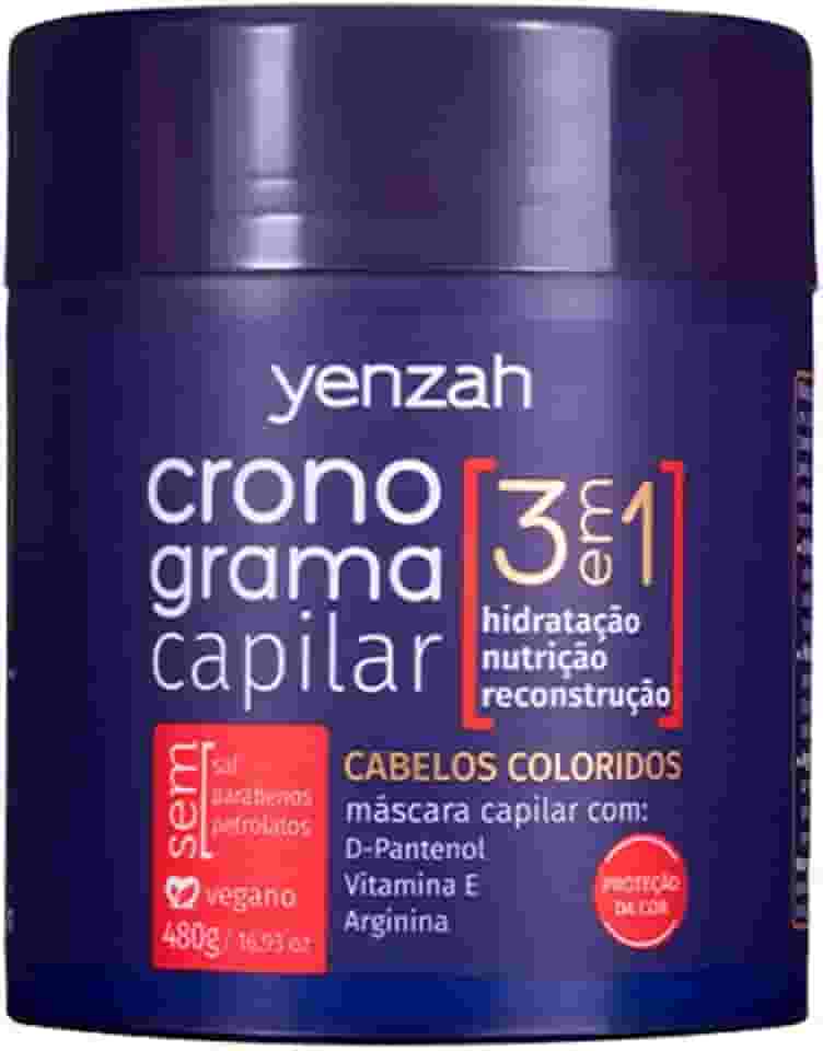 YENZAH - CRONOGRAMA 3 EM 1 - MÁSCARA COLORIDOS, Yenzah
