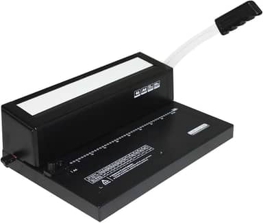 Máquina Encadernadora e Perfuradora Encadernação Espiral A4