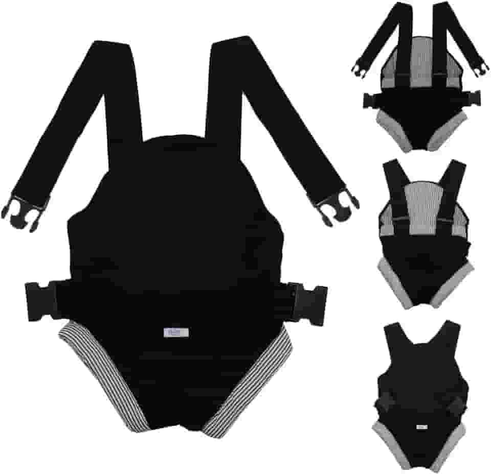 Canguru Click - Bebê Passeio - Suporta Até 15 Kg Preto