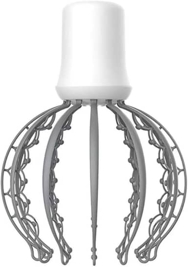 Kaxilu Massageador De Cabeça Elétrico com 12 hastes - Alívio do estresse e dor - Massagem do couro cabeludo