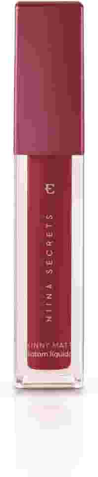 Eudora Niina Secrets Batom Líquido Skinny Matte Vermelho Hibisco 5Ml