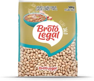 Feijão Jalo Broto Legal 500g pacote