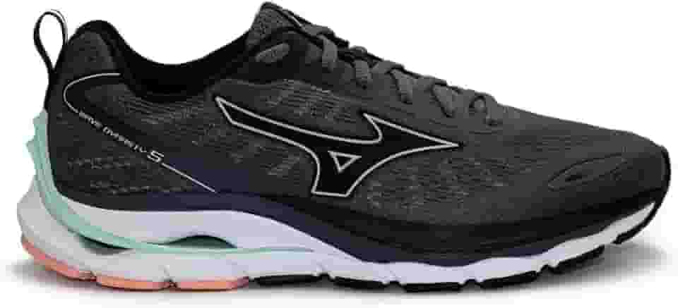 Tênis Mizuno Feminino Wave Dynasty 5 Chumbo/rosa 101041041 39