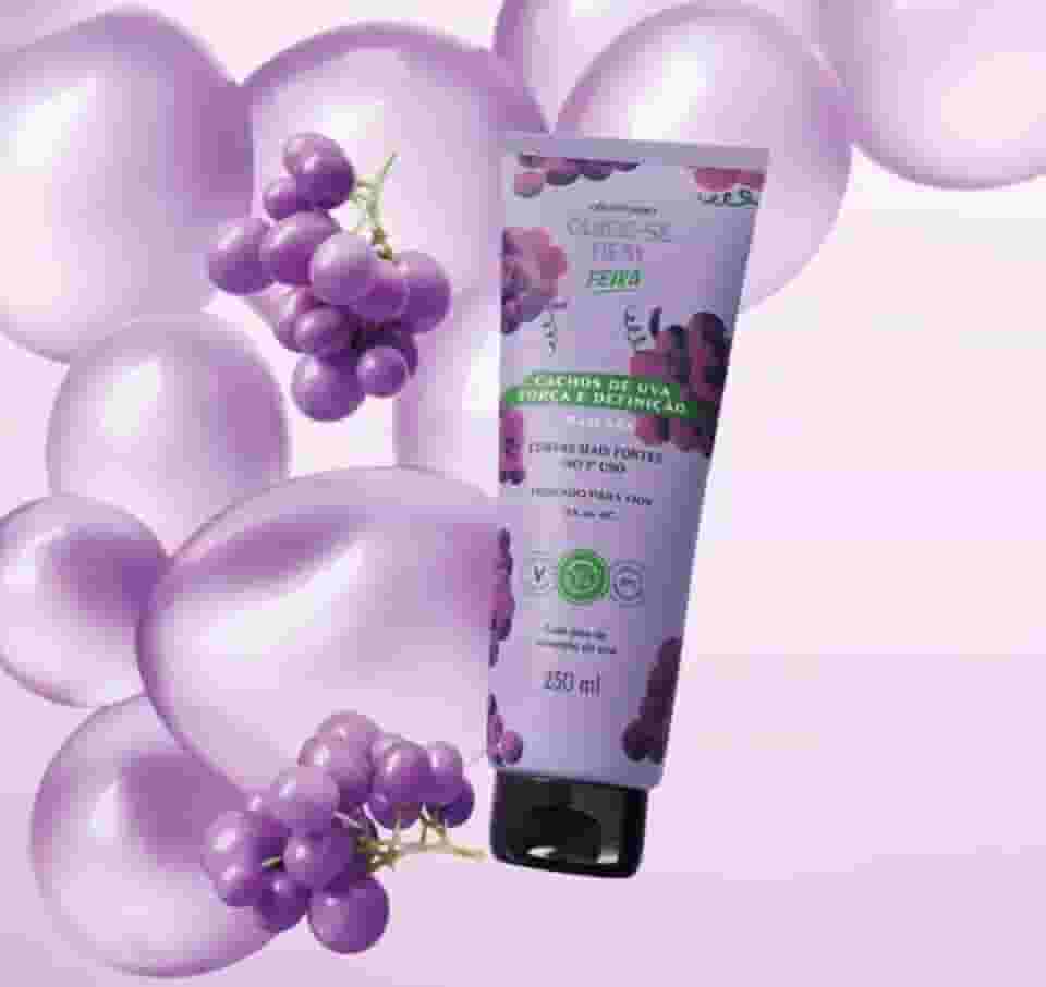 O Boticário Máscara Capilar, 250ml, Creme, Vegano, Unissex, Cabelos Crespos e Volumosos, Maciez e Força, Adulto, Tratamento Capilar, 1 Unidade