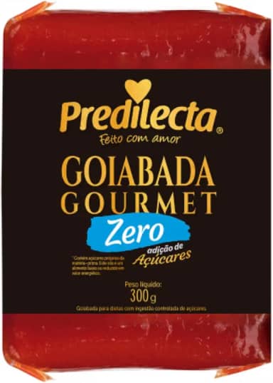GOIABADA GOURMET ZERO ADIÇÃO DE AÇÚCARES PREDILECTA 300g