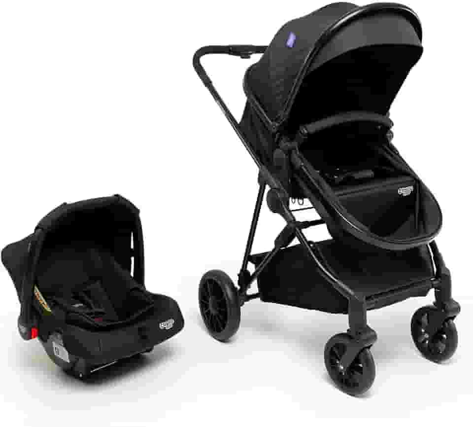 Travel System Cosco Kids, Lummy Duo, Preto Absoluto