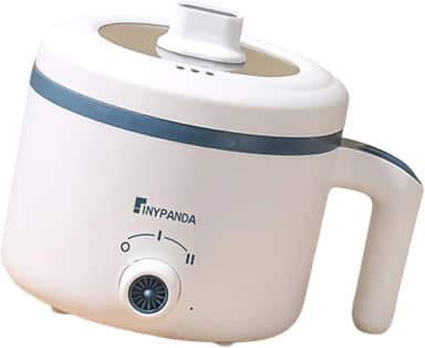 Panela Elétrica Portátil para Arroz, Pequena, Multifuncional, para Uso Doméstico, para Cozinhar Macarrão, Lámen, Macarrão Instantâneo, Macarrão Instan, Sem Vaporizador