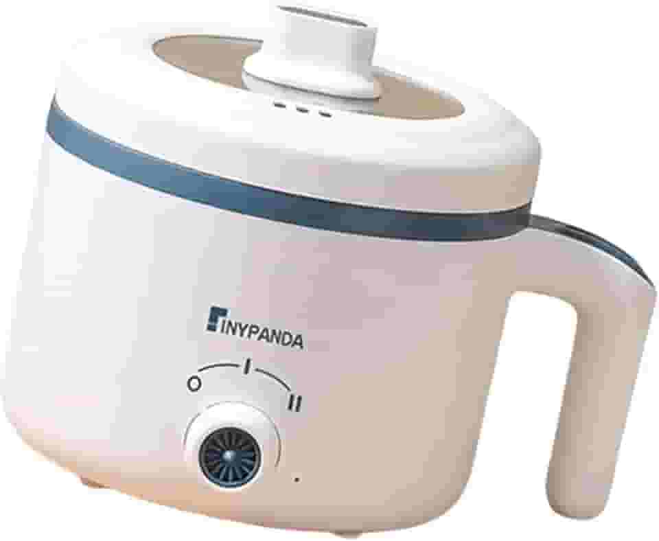Panela Elétrica Portátil para Arroz, Pequena, Multifuncional, para Uso Doméstico, para Cozinhar Macarrão, Lámen, Macarrão Instantâneo, Macarrão Instan, Sem Vaporizador