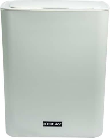Lixeira Sensor Automática Banheiro Cozinha Lixo Inteligente Branca KOKAY