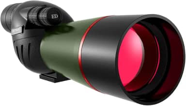 25-75x60 Luneta de Observação, Telescópio Cenário Concerto Escalada Observação de Pássaros Lente de 60mm de Diâmetro Adaptador de Telefone Monocular, Preto Verde