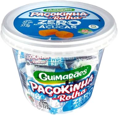 Paçoca Rolha Zero Pote 512g