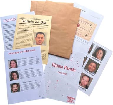 Jogo Detetive Investigação Criminal Resolva Casos Criminais - Caso 0002