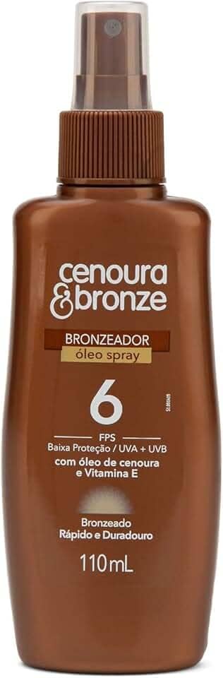 Cenoura e Bronze Óleo Bronzeador Spray Fps6