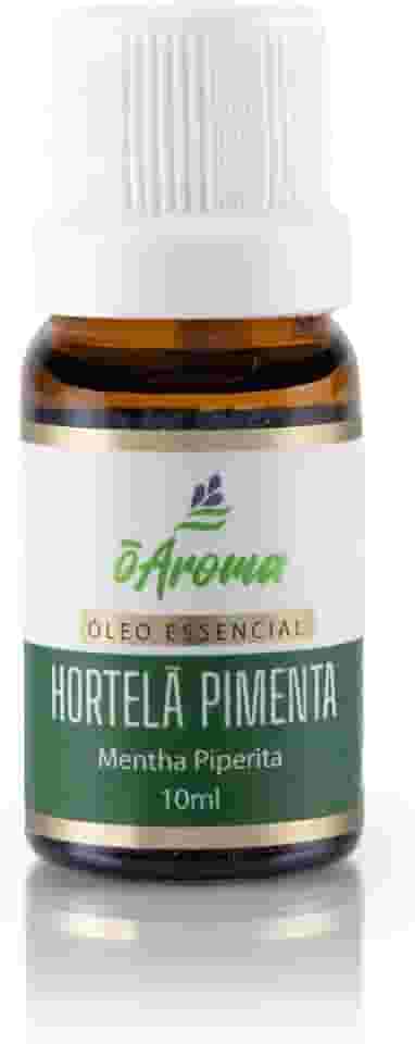 Óleo Essencial 100% Puro Vegano Hortelã Pimenta Aumenta o Foco Memória Concentração Atenção Ajuda Respirar Melhor Alivia Sinusite Rinite Bronquite Difusor Mentha Piperita
