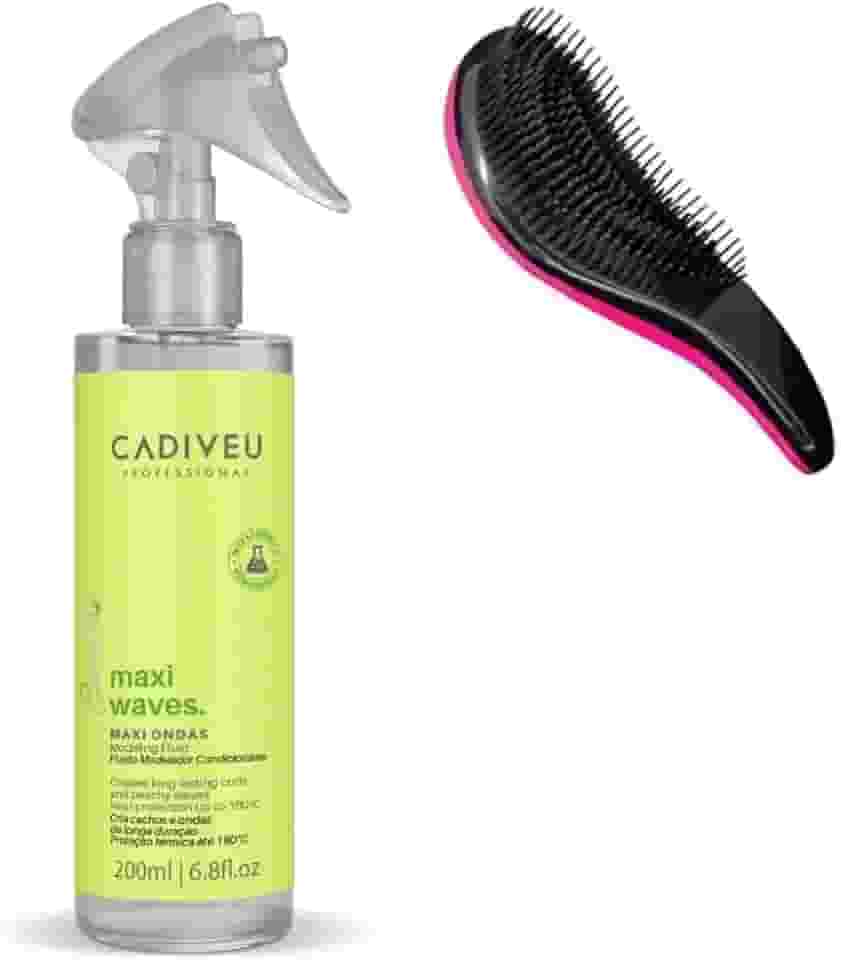 Leave In Ativador de Cachos Essentials Maxi Ondas 200ml + Escova