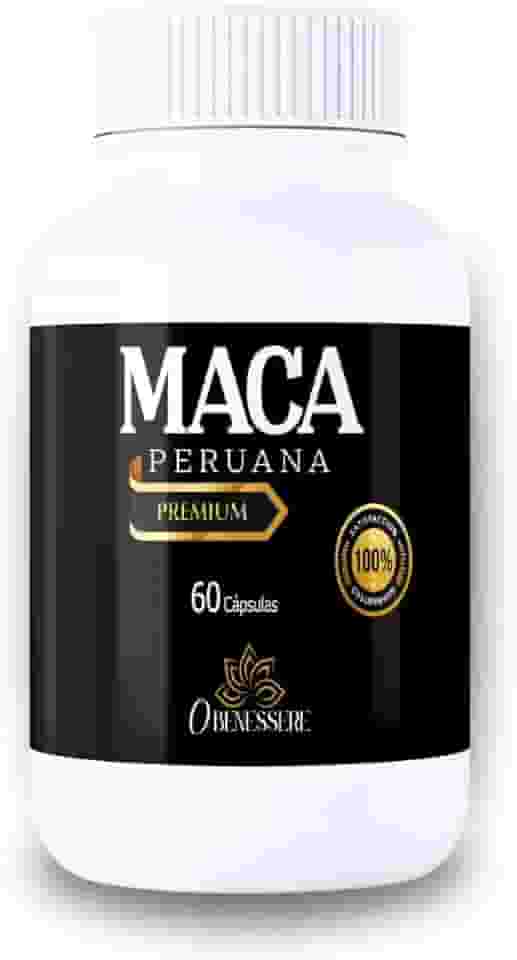 Maca Peruana Premium 500mg – 60 Cápsulas | Energia, Força, Libido e Bem-Estar | Suplemento Natural em Cápsulas | O Benessere Nutrition