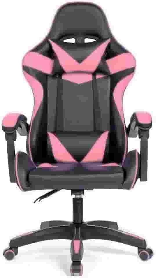 Xway Cadeira Gamer Reclínavel Giratória 0170X - Rosa - PU - 360° - 150kg - Sala de Jogos