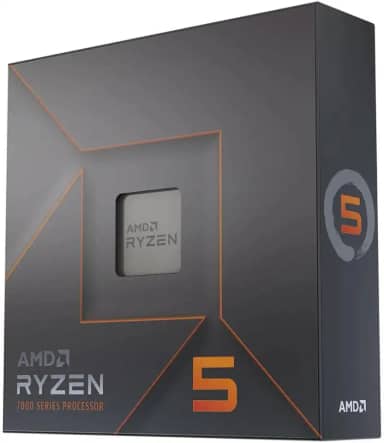 Processador AMD Ryzen 5 7600X Box (AM5/6 Cores/12 Threads/5.3GHz/38MB Cache/Radeon Graphics) Com Vídeo/Sem Cooler