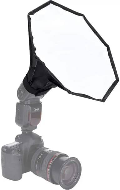 Difusor octogonal de 30cm softbox mini octabox