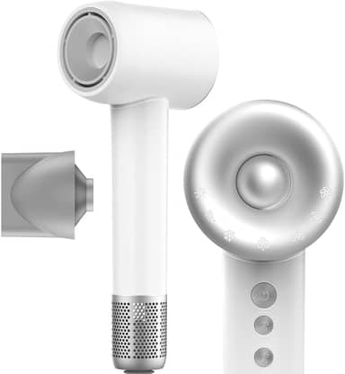 Vipelf Secador de Cabelo Profissional 1500W - Baixo Ruído, Íons Negativos, Controle de Temperatura, Motor Brushless de Alta Velocidade (120000 RPM), Secagem Rápida, Portátil, 127v/20A