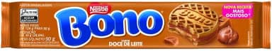 Biscoito Recheado Sabor Doce de Leite Bono 90g