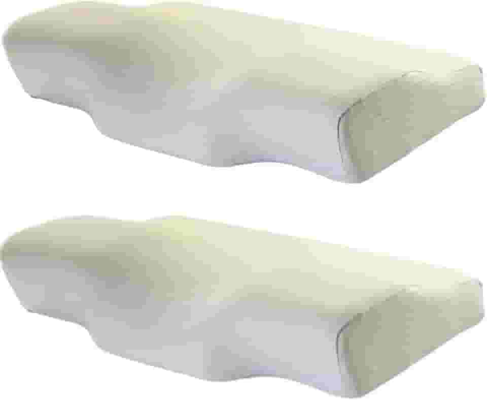 KIT 2 Travesseiro Cervical Prime Conforto Para Noites de Sono Alívio Imediato Para Dores No Pescoço, Suporte Anatômico Qualidade Durabilidade PREMIUM SYANG