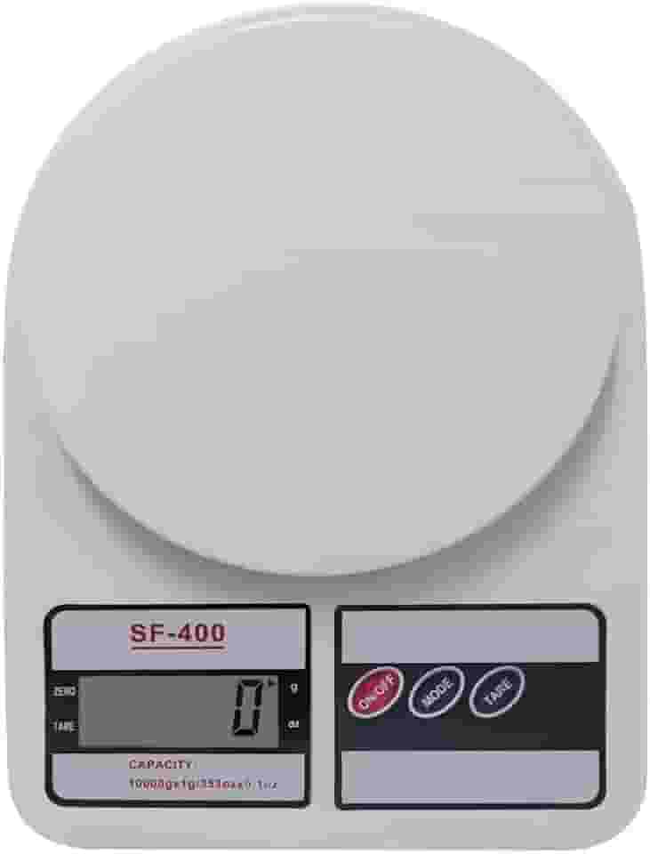 Balança de Cozinha Digital Alta Precisão 10kg SF400 Para Dieta Fitness Nutrição Alimentos