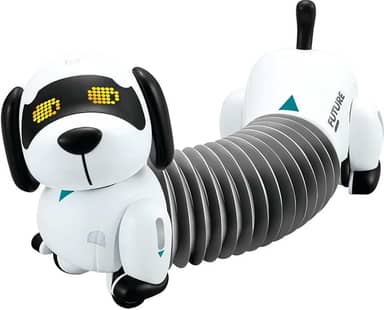 Zippy Toys, Cachorro Robô Interativo com 50 Programações USB com Controle Remoto