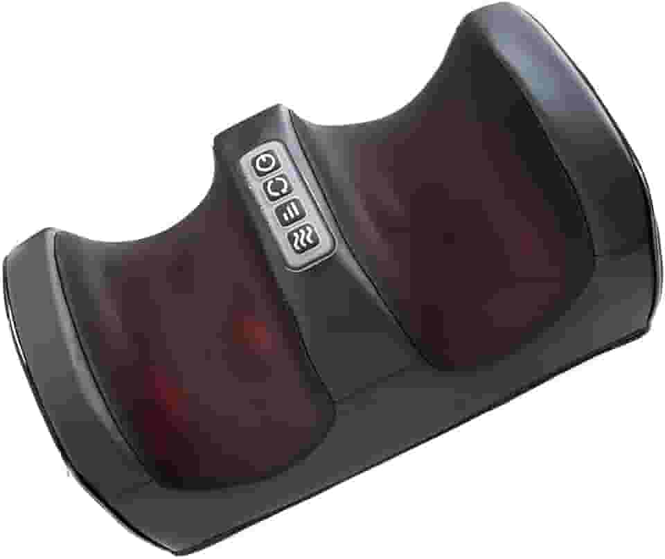 Massageador De Pés Shiatsu Shia Foot Bivolt Cor Preto 110V/220V