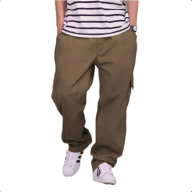 Calça Cargo Sarja, Unissex, Skate E Casual | 4 Bolsos Tatica