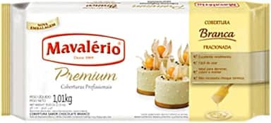 COBERTURA FRACIONADA PREMIUM BRANCA 1,01KG MAVALÉRIO