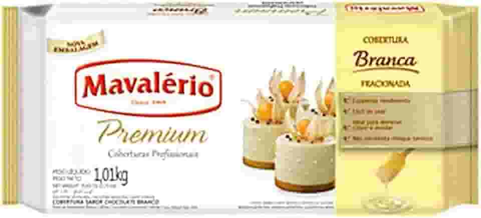 COBERTURA FRACIONADA PREMIUM BRANCA 1,01KG MAVALÉRIO