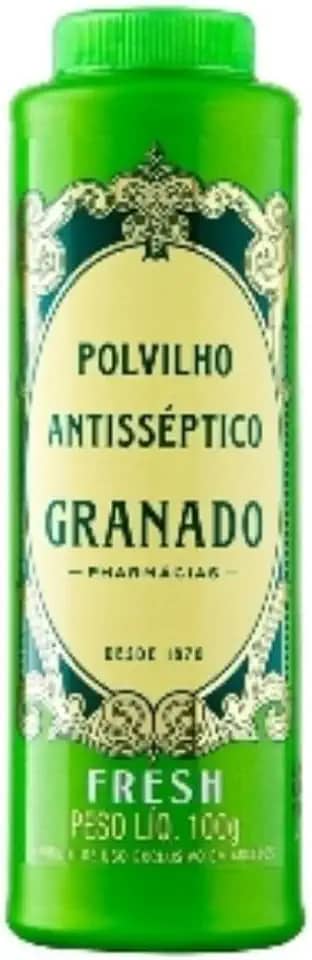 Granado Polvilho Antisséptico, Fresh Verde, 100g
