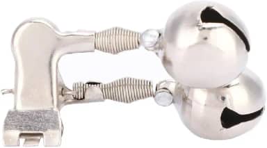 Kit Alarme para Vara Pesca com Guizo Duplo Alerta de Peixe tipo Sino