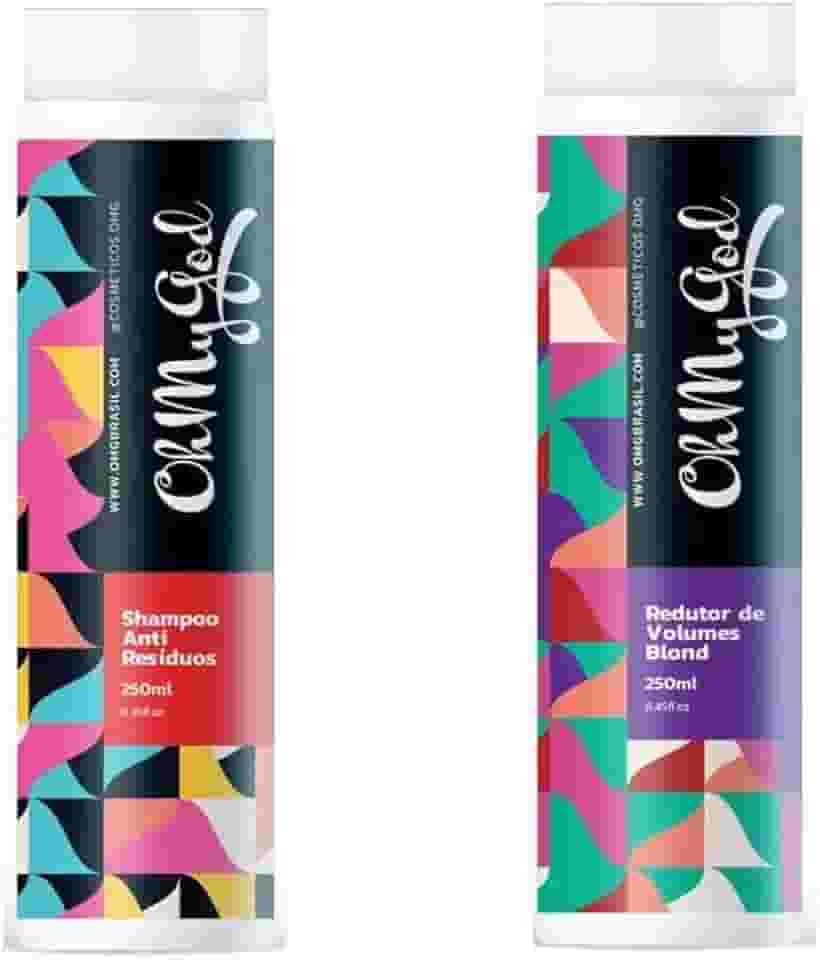 Ohmygod Shampoo Anti Residuo + Redutor de Volume Blond