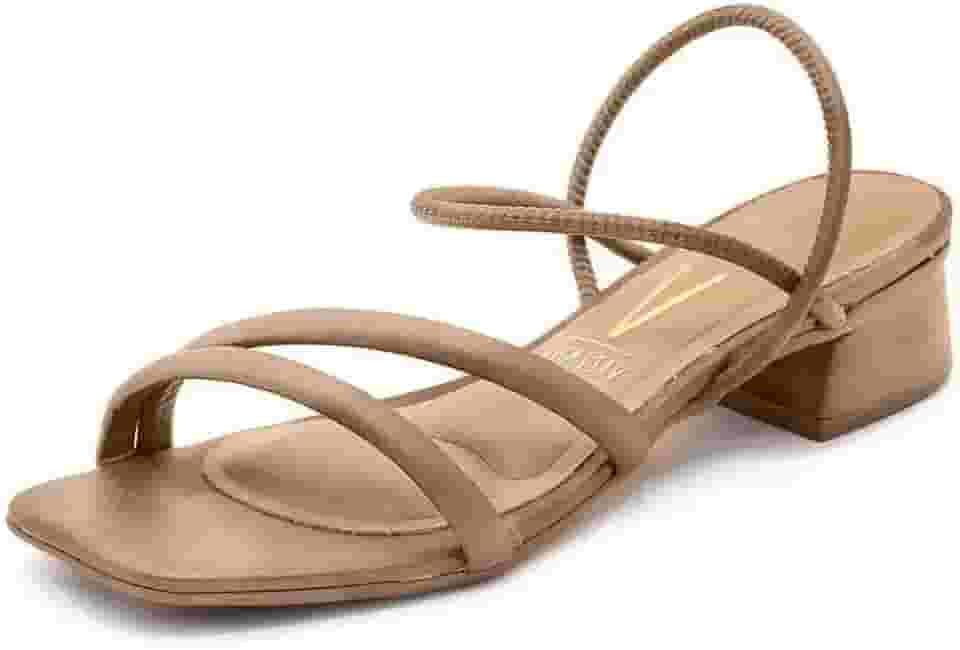 Sandalia Vizzano Confort Bege Salto Baixo 037