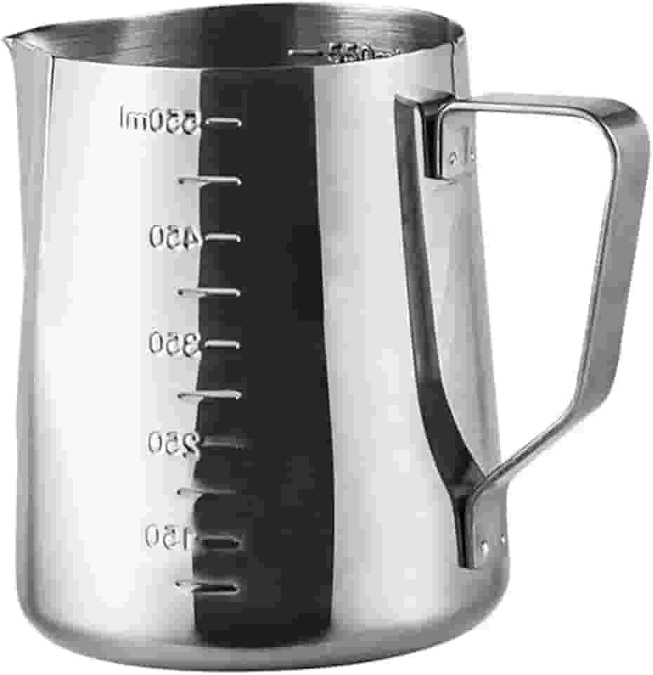 Jarra Pitcher 600ml Leiteira Inox Barista Profissional (Inox)